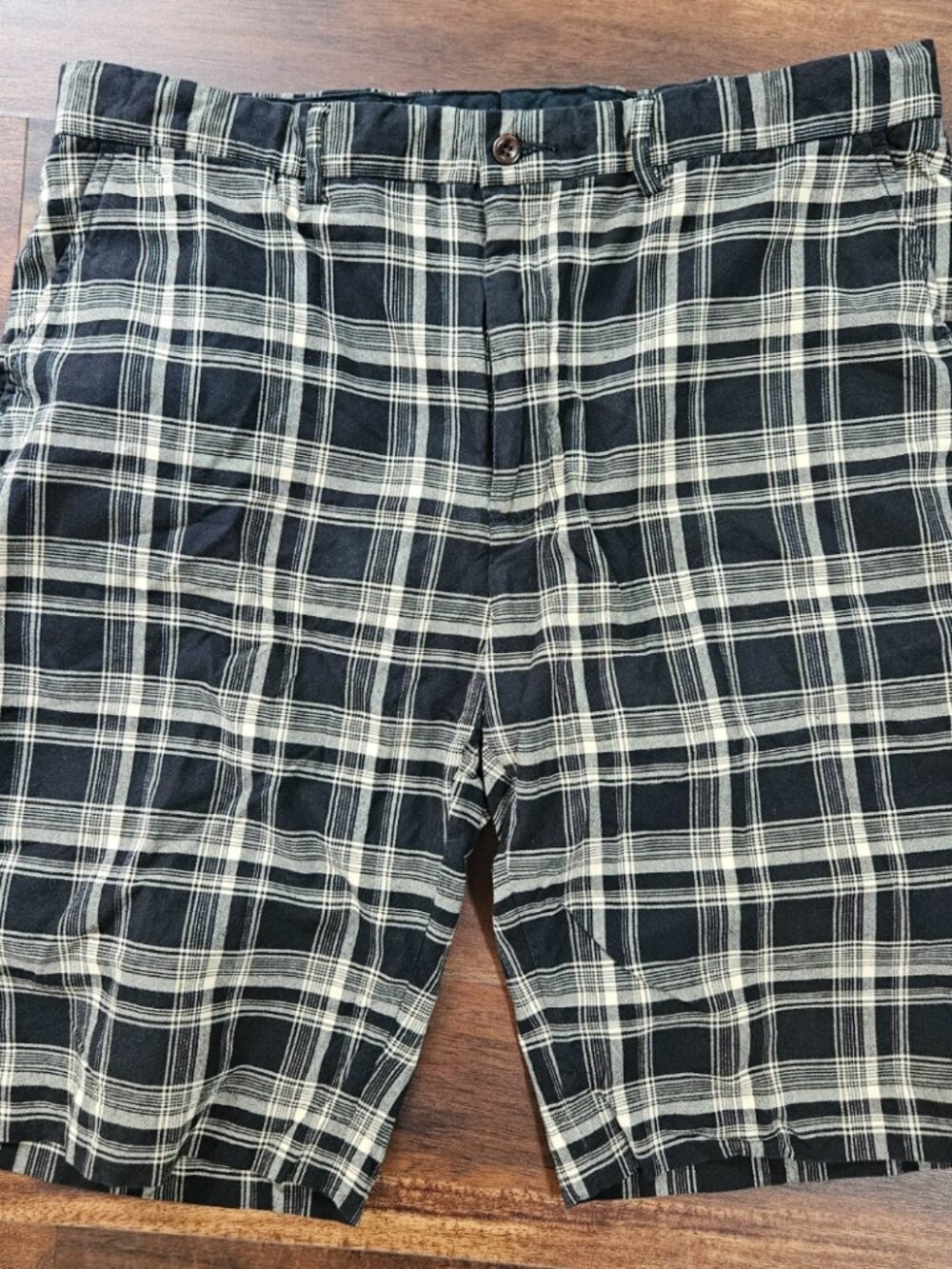 Polo Ralph Lauren Shorts Mens 36 Multi Plaid Chino Bermuda